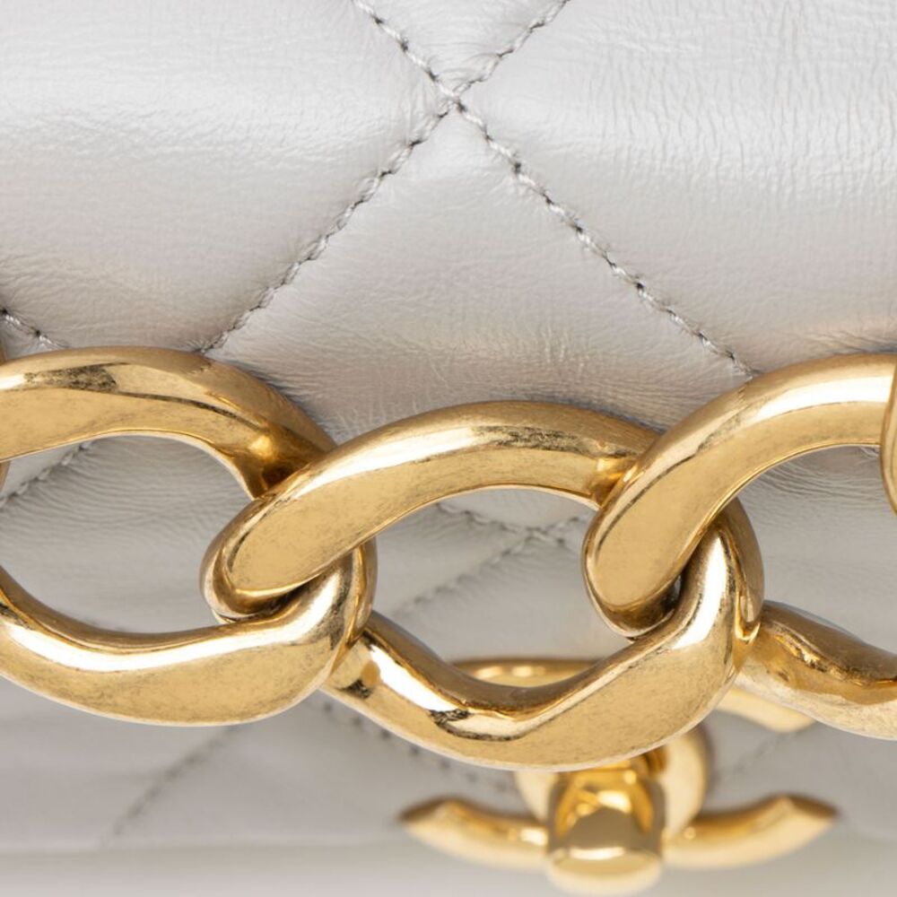 Chanel Lambskin Color Match Mini Flap Bag - Picture 11 of 11